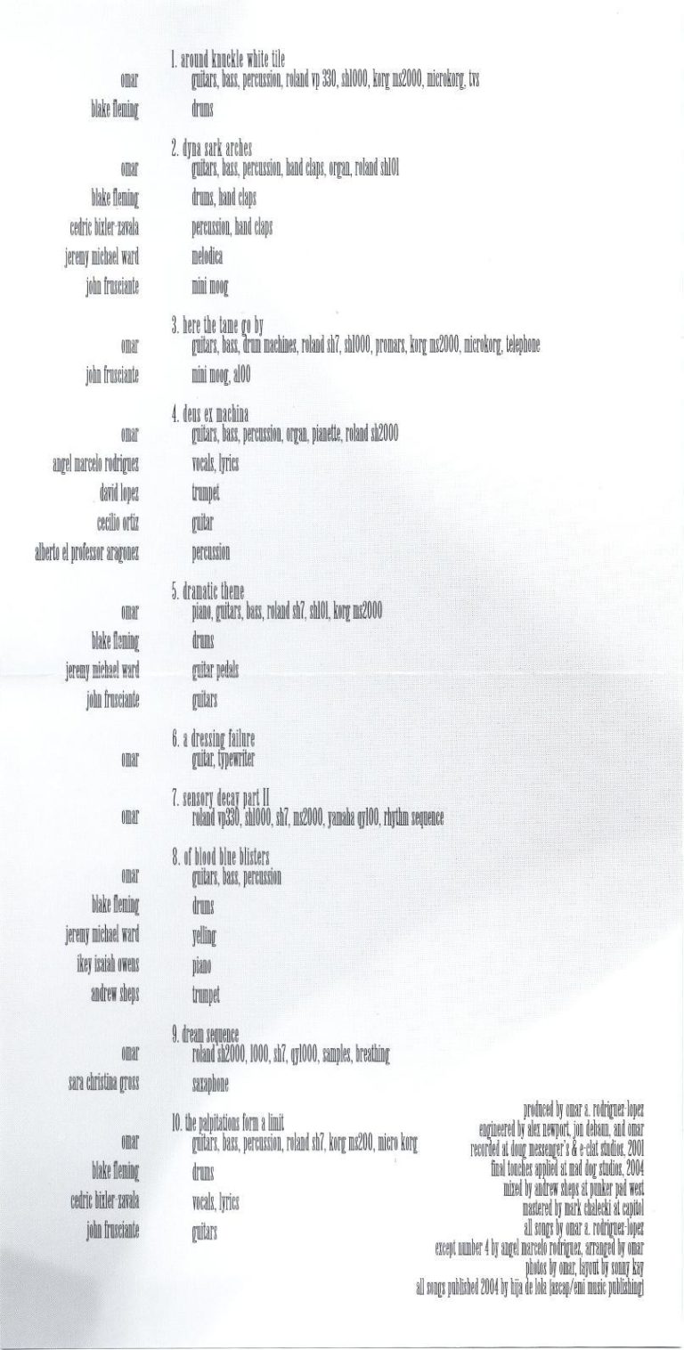 Omar Rodriguez Lopez A Manual Dexterity Soundtrack, Vol. 1 John